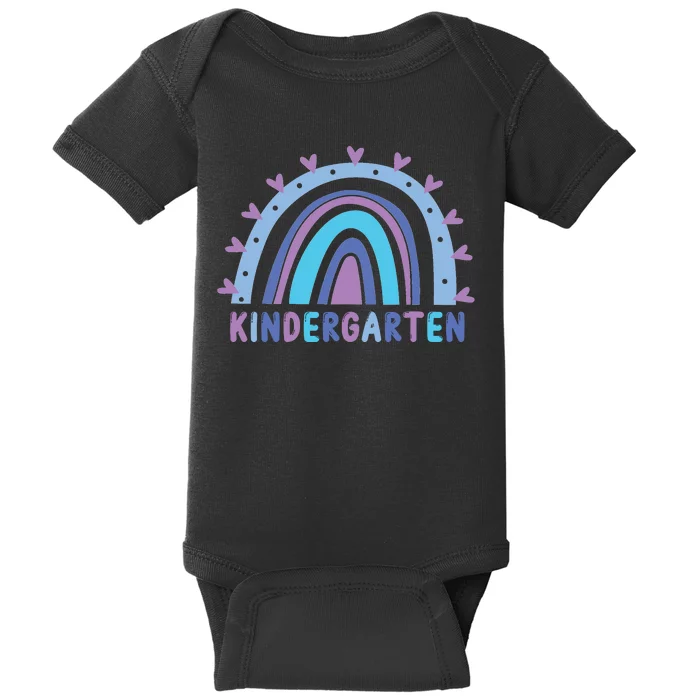 Cute Kindergarten Rainbow Baby Bodysuit