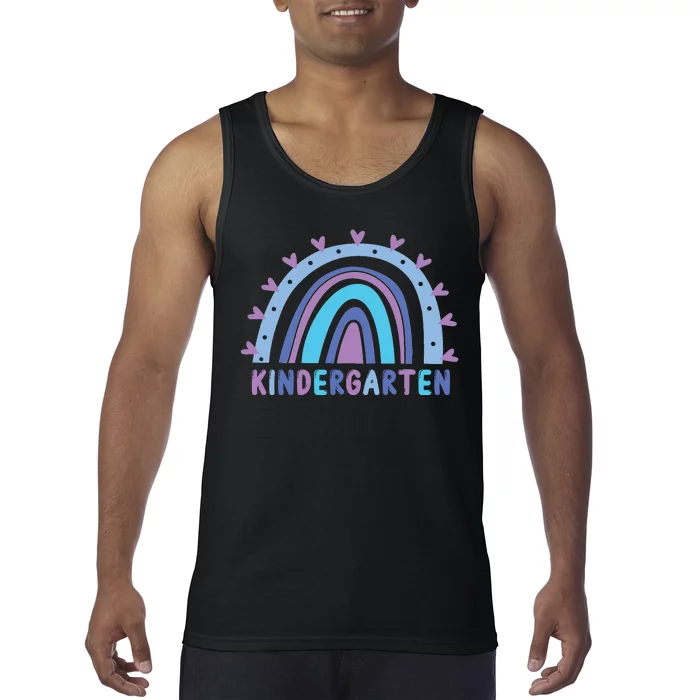 Cute Kindergarten Rainbow Tank Top