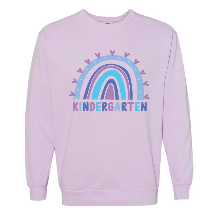 Cute Kindergarten Rainbow Garment-Dyed Sweatshirt