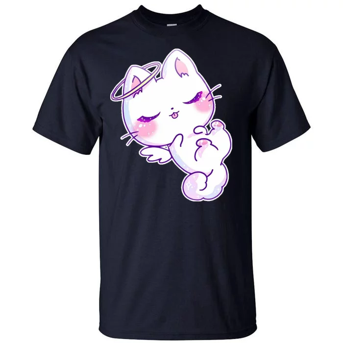 Cute Kitten Angel Tall T-Shirt