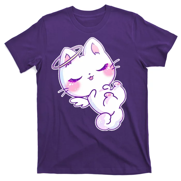 Cute Kitten Angel T-Shirt