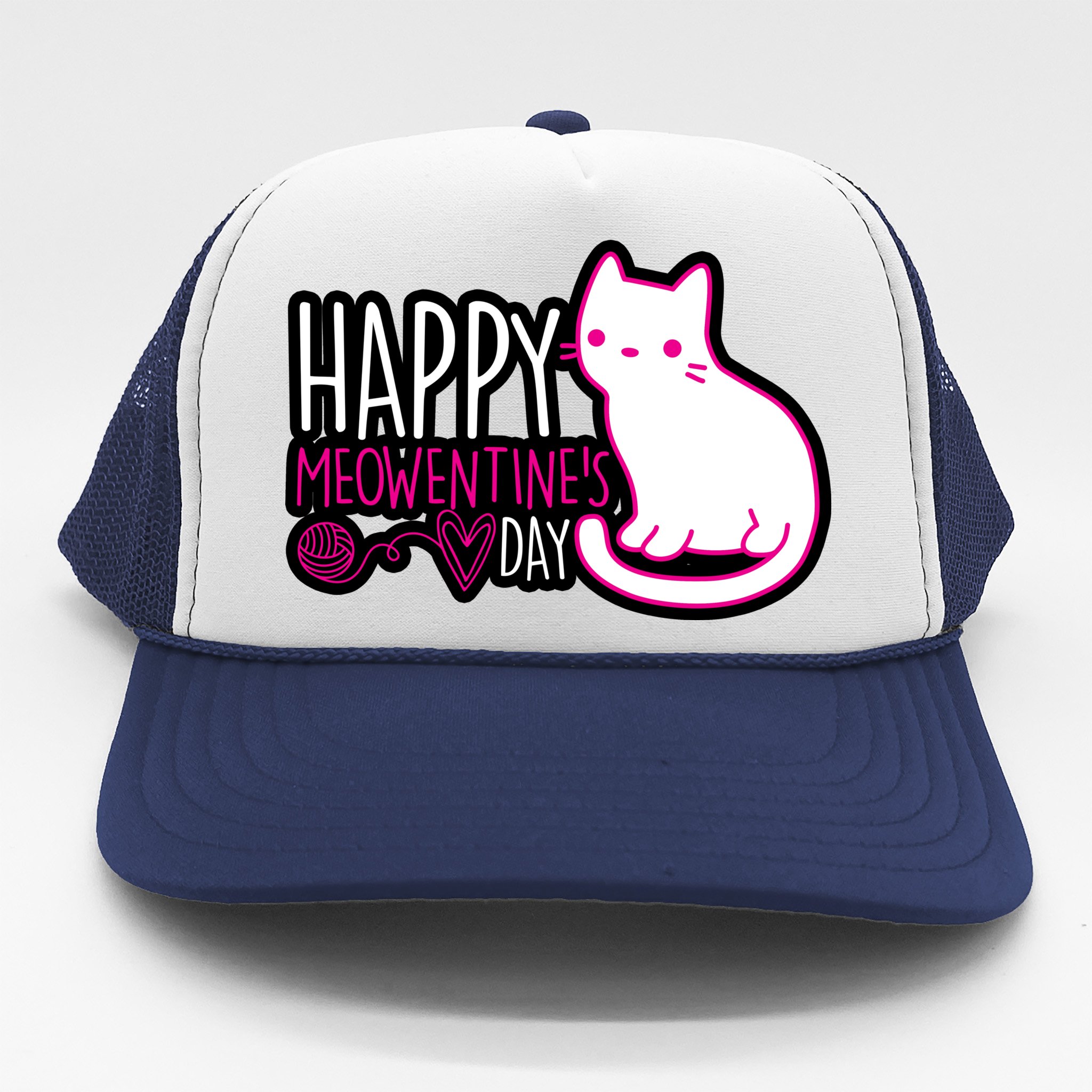 Kitty cat baseball cap trucker hat