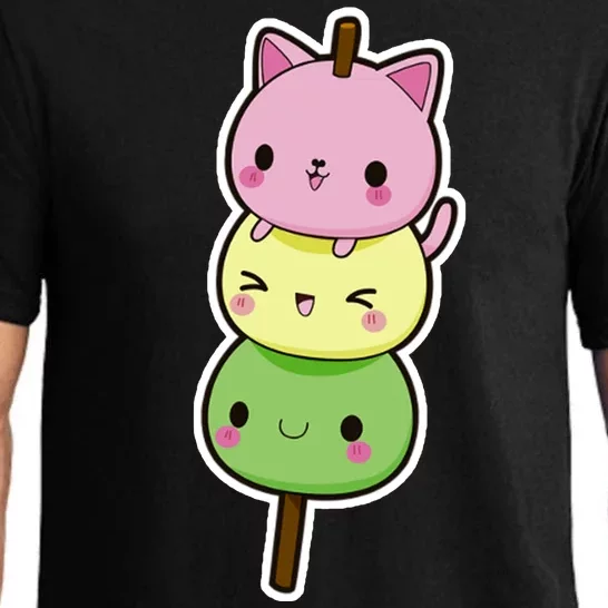 Cute Kitty Dango Ice Cream Cone Pajama Set