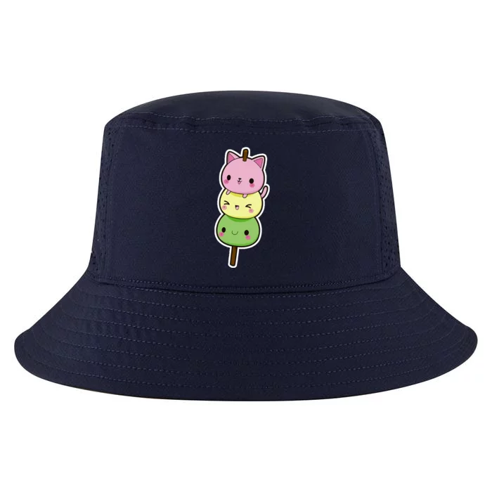 Cute Kitty Dango Ice Cream Cone Cool Comfort Performance Bucket Hat