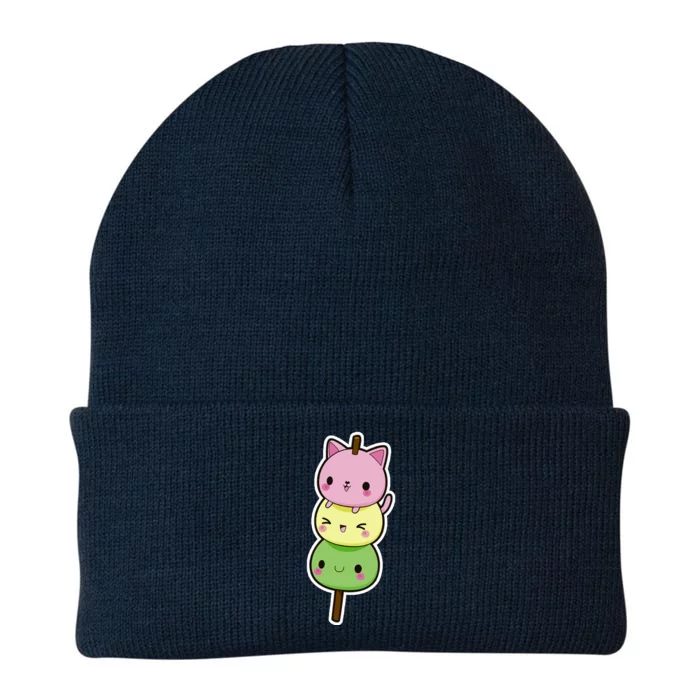 Cute Kitty Dango Ice Cream Cone Knit Cap Winter Beanie