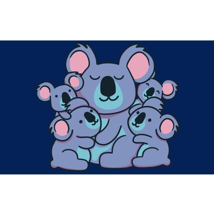 Cute Koala Family Bumper Sticker