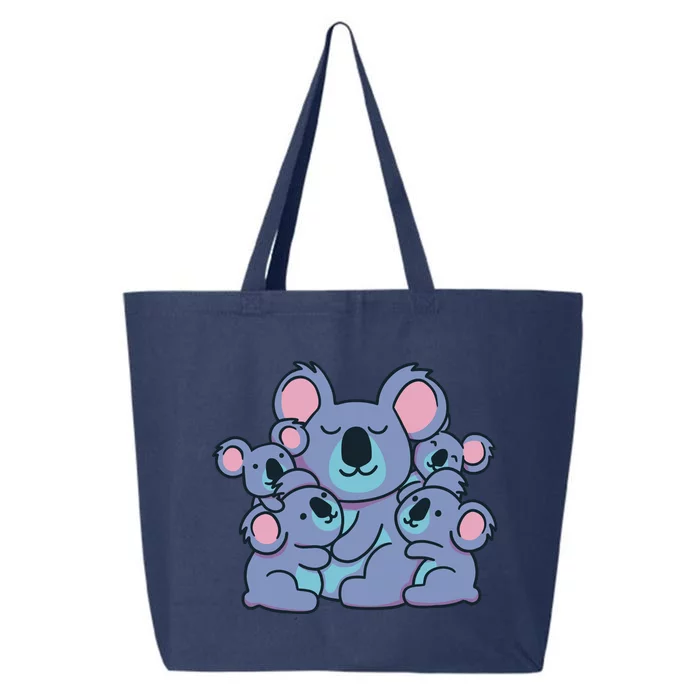 Cute Koala Family 25L Jumbo Tote