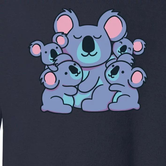 Cute Koala Family Toddler Sweatshirt