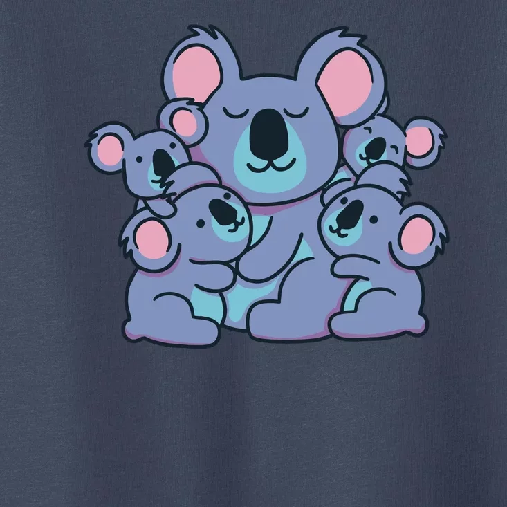 Cute Koala Family Toddler T-Shirt