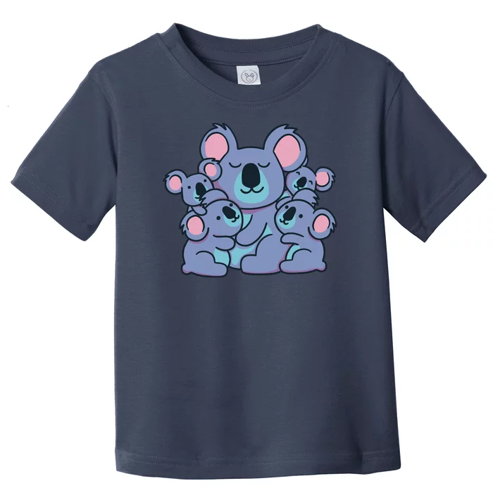 Cute Koala Family Toddler T-Shirt