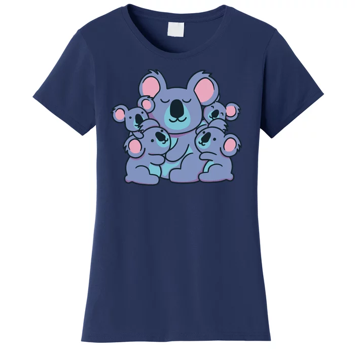 Cute Koala Family Women's T-Shirt