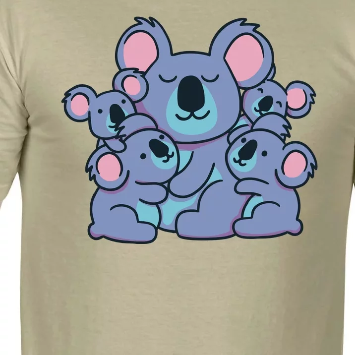 Cute Koala Family Comfort Colors T-Shirt