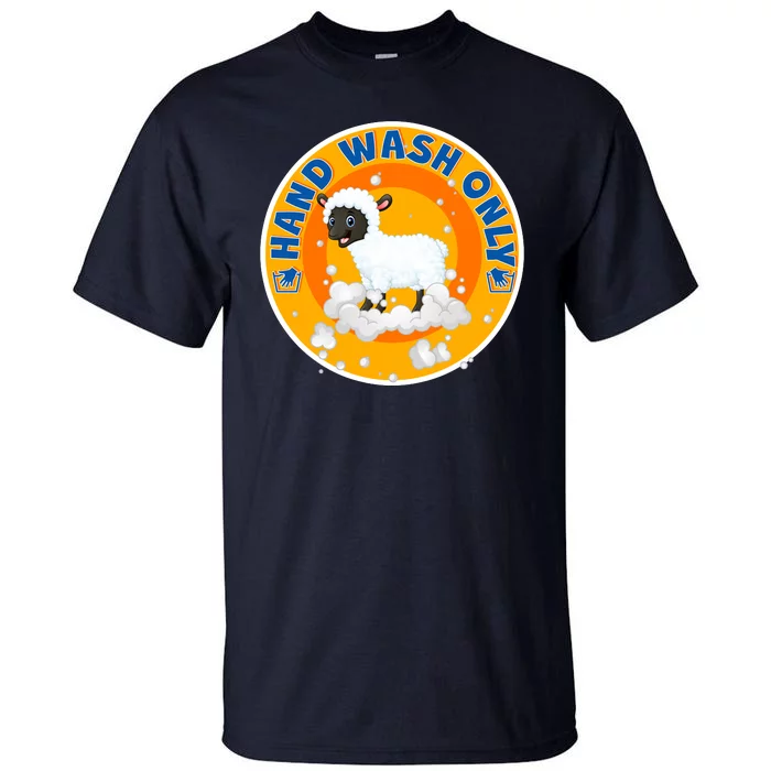 Cute Lamb Sheep Hand Wash Only Tall T-Shirt