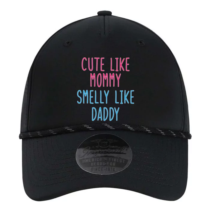 Cute Like Mommy Smelly Like Daddy Performance The Dyno Cap