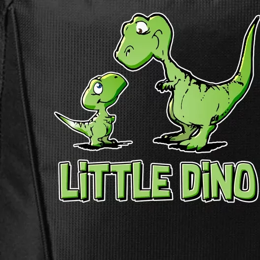 Cute Little Dino Dinosaur Little Younger Sibling City Backpack