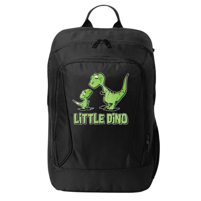 Cute Little Dino Dinosaur Little Younger Sibling City Backpack