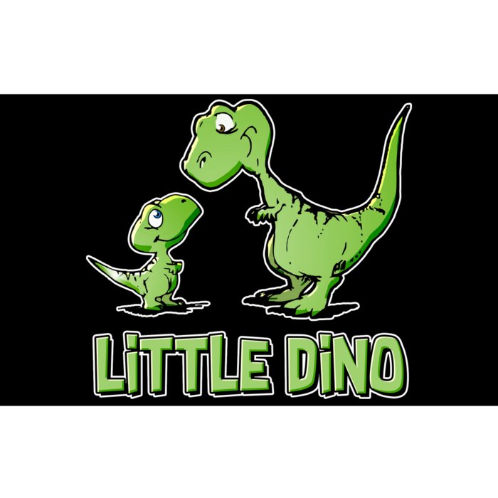 Cute Little Dino Dinosaur Little Younger Sibling Bumper Sticker