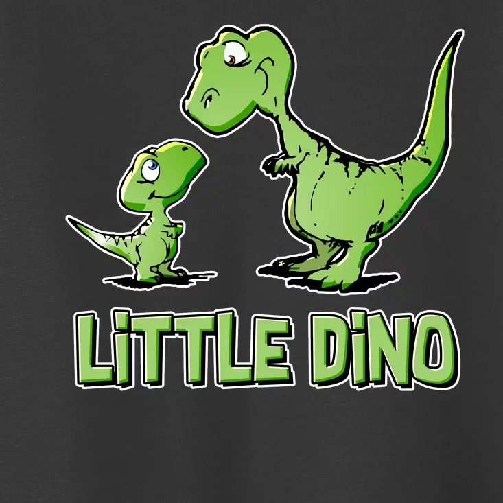 Cute Little Dino Dinosaur Little Younger Sibling Toddler T-Shirt