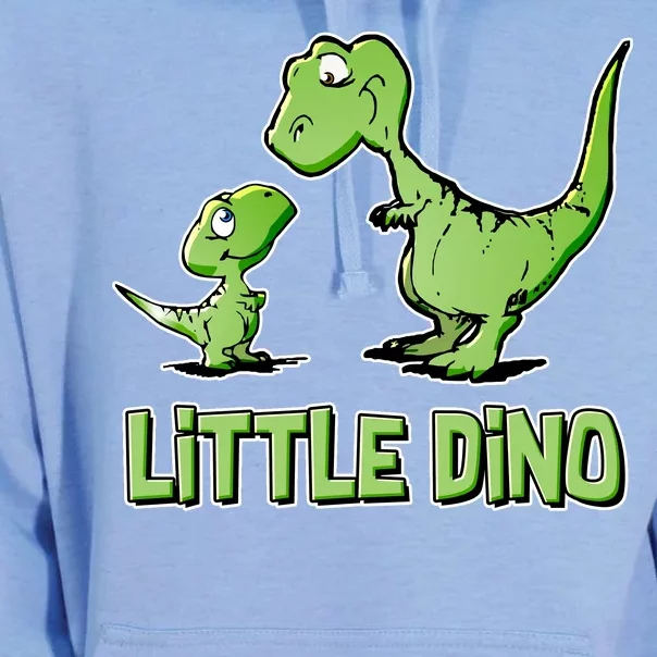 Cute Little Dino Dinosaur Little Younger Sibling Unisex Surf Hoodie