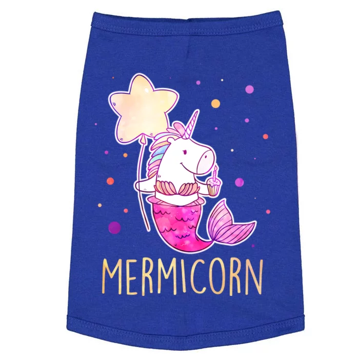 Cute Magical Mermicorn Unicorn Mermaid Doggie Tank