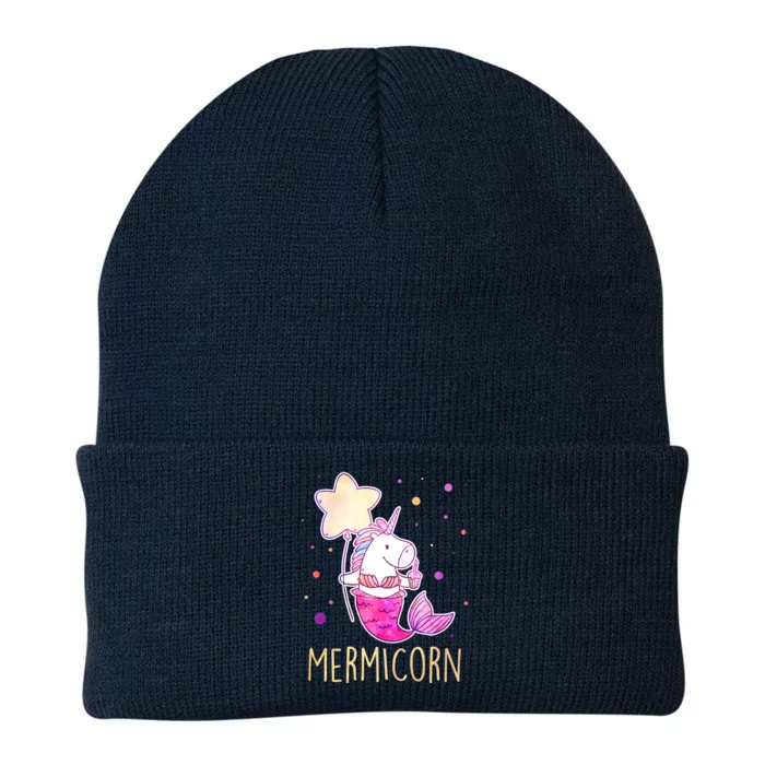 Cute Magical Mermicorn Unicorn Mermaid Knit Cap Winter Beanie