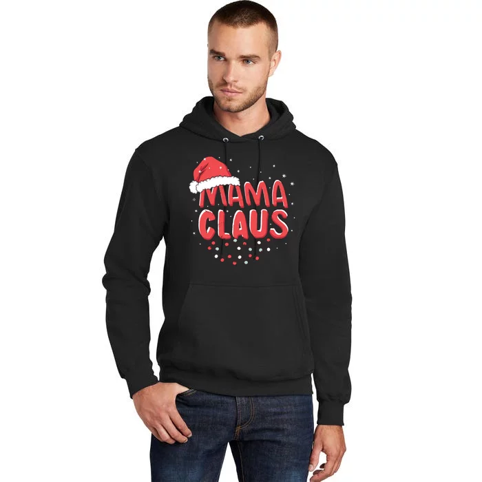 Cute Mama Claus Christmas Lights Tall Hoodie