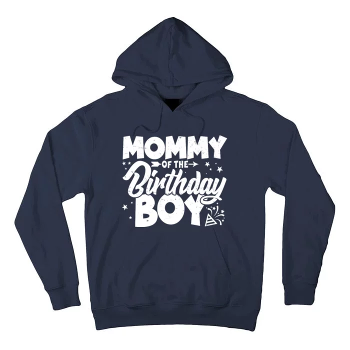 Cute Mommy Of The Birthday Boy Tall Hoodie