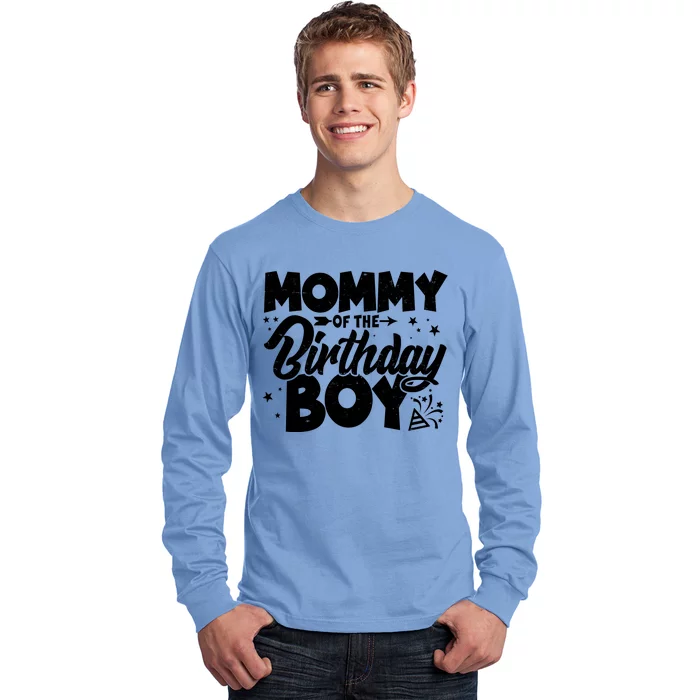 Cute Mommy Of The Birthday Boy Long Sleeve Shirt