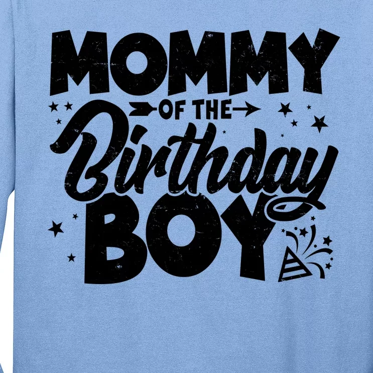 Cute Mommy Of The Birthday Boy Long Sleeve Shirt