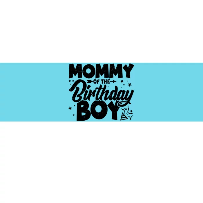 Cute Mommy Of The Birthday Boy Bumper Sticker