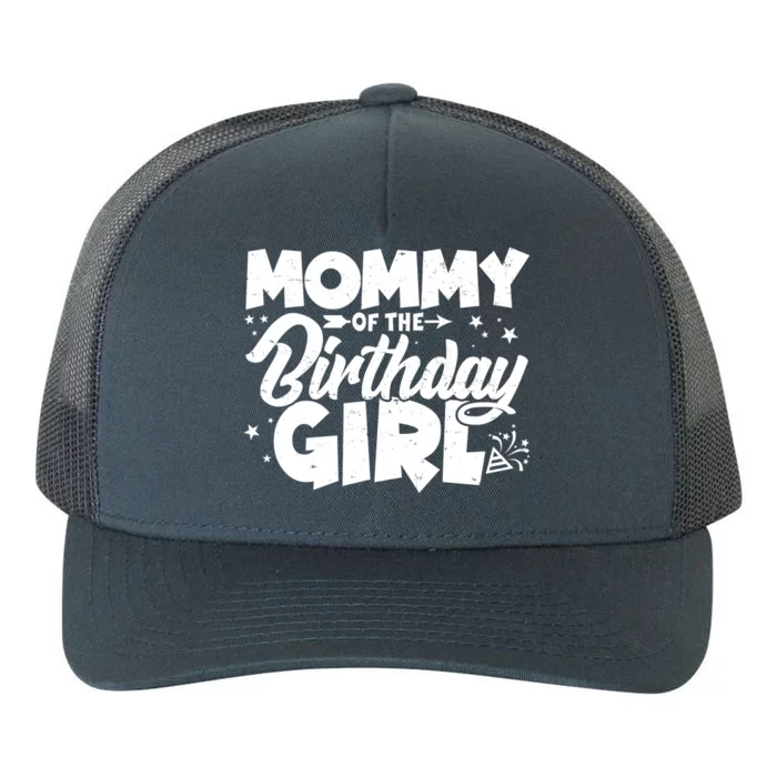 Cute Mommy Of The Birthday Girl Yupoong Adult 5-Panel Trucker Hat