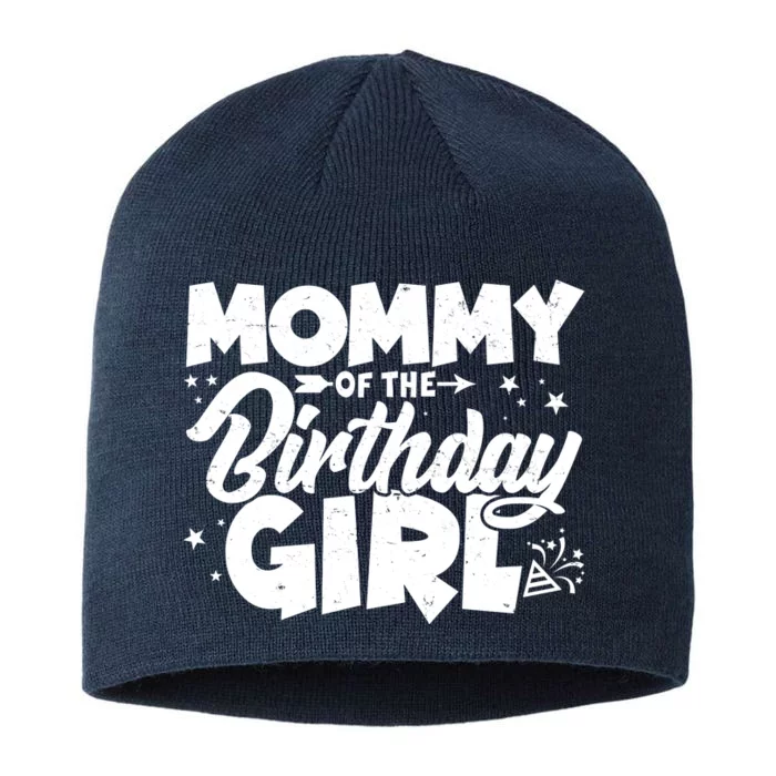 Cute Mommy Of The Birthday Girl 8 1/2in Sustainable Knit Beanie