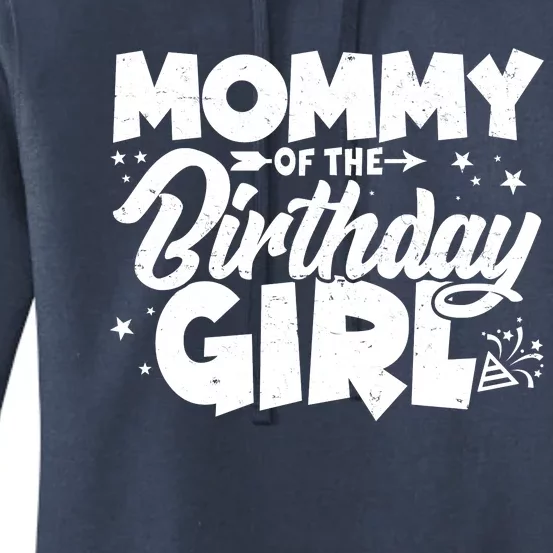 Cute Mommy Of The Birthday Girl Women's Pullover Hoodie