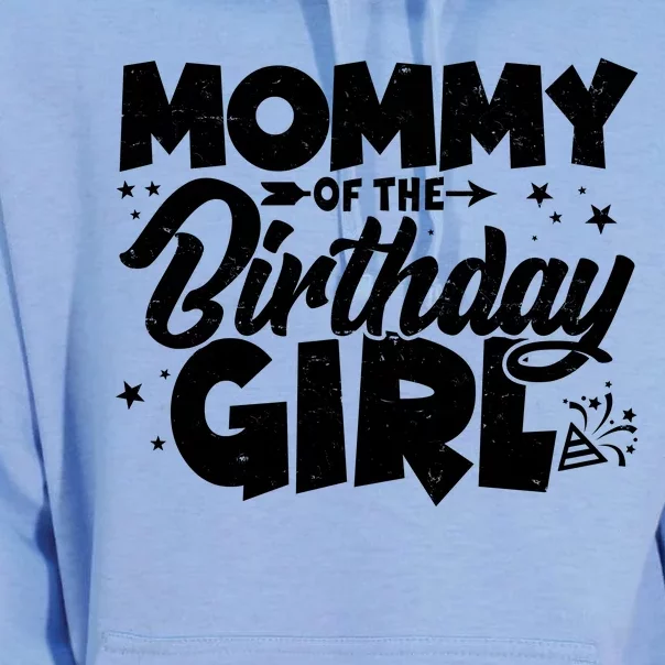 Cute Mommy Of The Birthday Girl Unisex Surf Hoodie