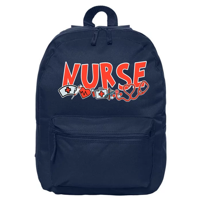 Cute Nurse Day 16 in Basic Backpack