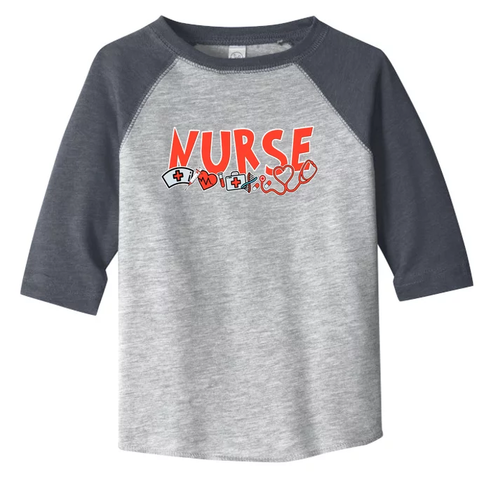 Cute Nurse Day Toddler Fine Jersey T-Shirt