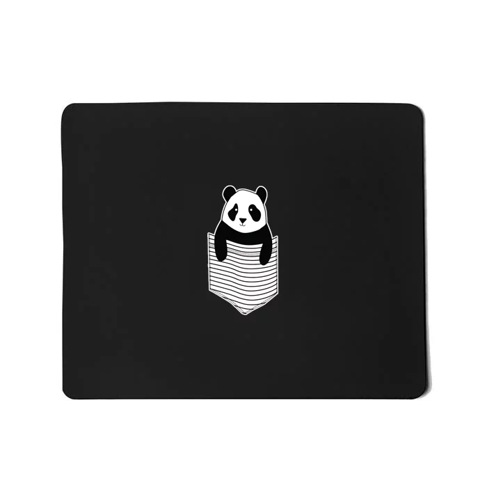 Cute Panda Pocket Mousepad