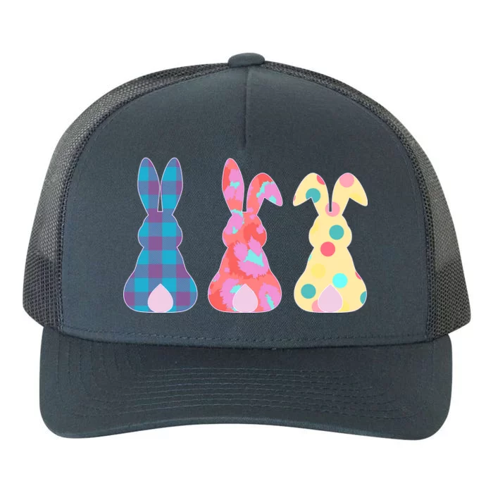 Cute Patterns Easter Bunnies Yupoong Adult 5-Panel Trucker Hat