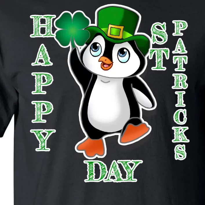 Cute Penguin Happy St Patricks Day Tall T-Shirt