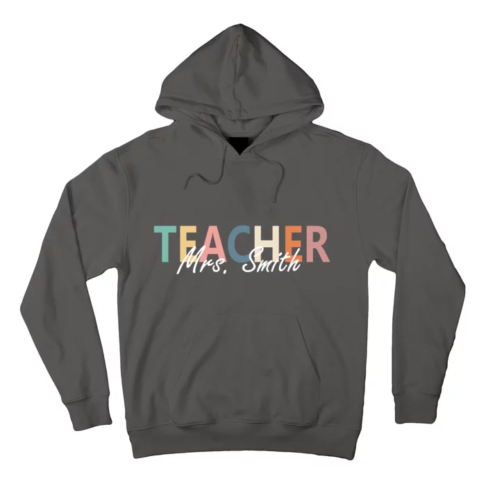 Cute Personalize Teacher Customizable Gift Custom Hoodie