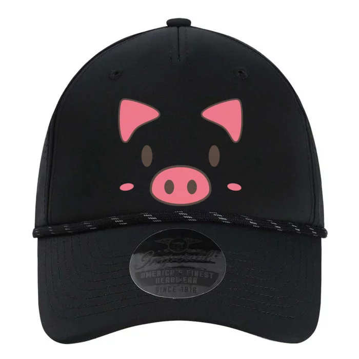 Cute Piggy Face Halloween Costume Performance The Dyno Cap