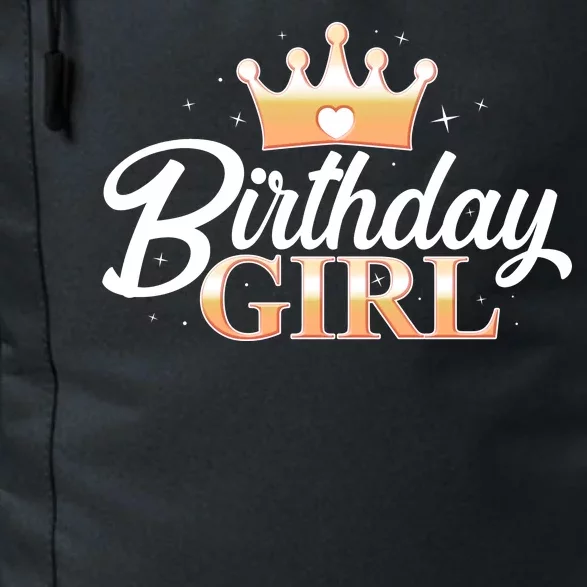 Cute Princess Tiara Birthday Girl Daily Commute Backpack