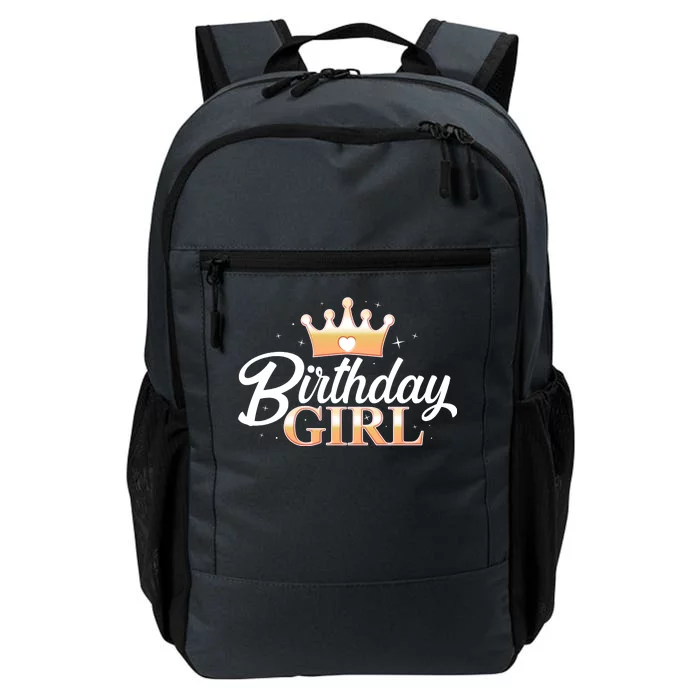 Cute Princess Tiara Birthday Girl Daily Commute Backpack