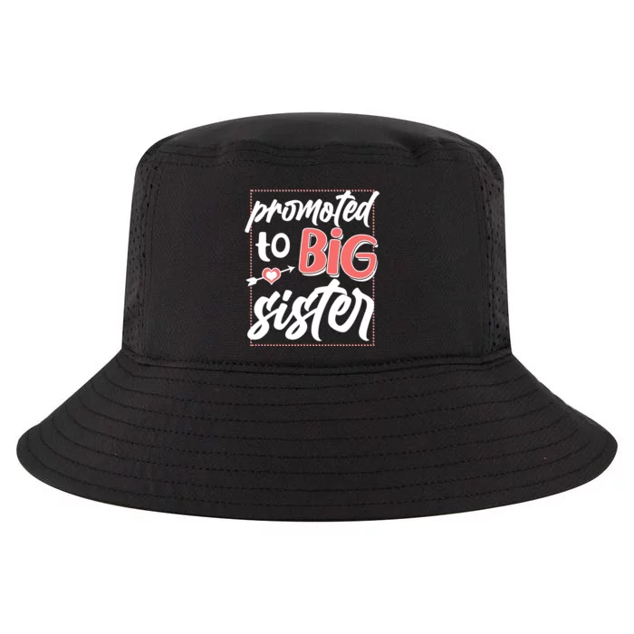 Cute Promoted To BIG Sister Cool Comfort Performance Bucket Hat