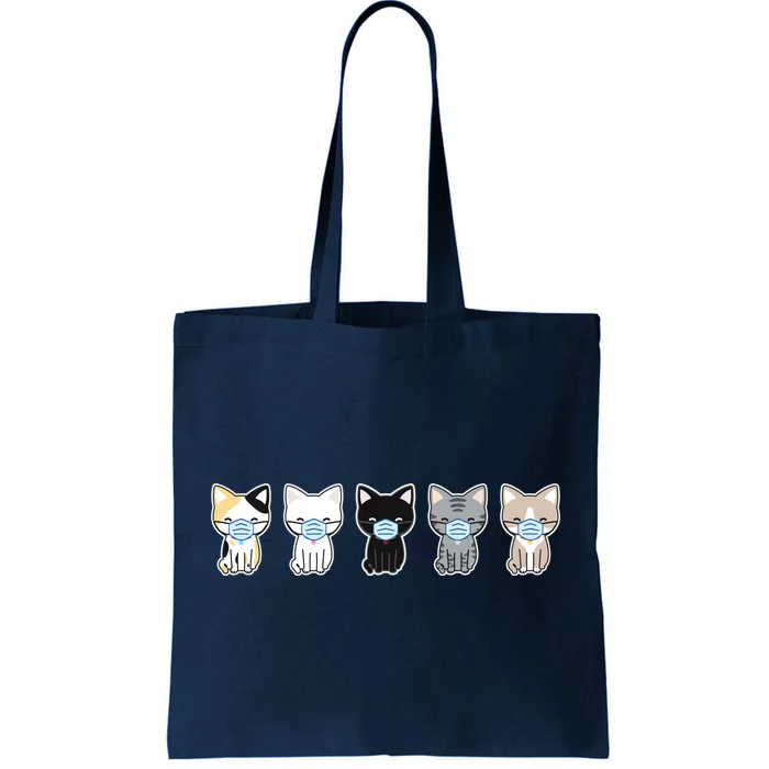 Cute Quarantine Kitties Tote Bag