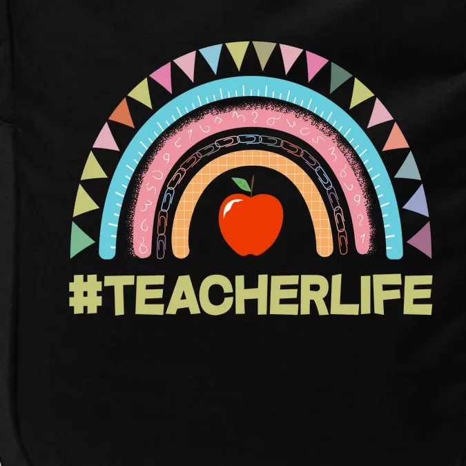 Cute Rainbow Teacher Life #teacherlife Impact Tech Backpack