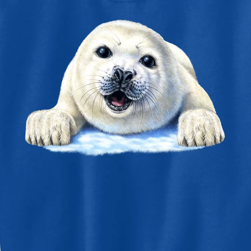 Cute Seal Wildlife Kids Sweatshirt