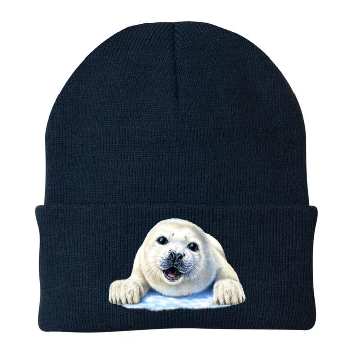 Cute Seal Wildlife Knit Cap Winter Beanie