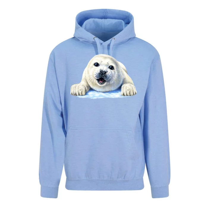 Cute Seal Wildlife Unisex Surf Hoodie