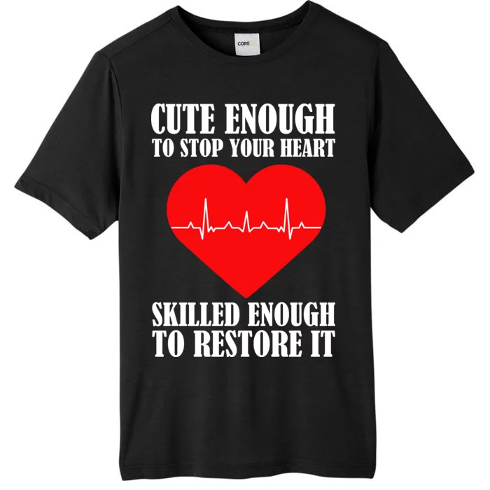 Cute Skilled Nurse ChromaSoft Performance T-Shirt